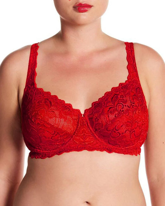 Bridal Bra - Underwired Red Single Padded Bra NS
